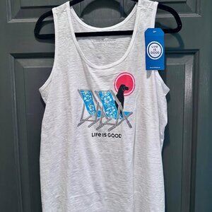 NWT Life is Good Women's Tank Size Large
